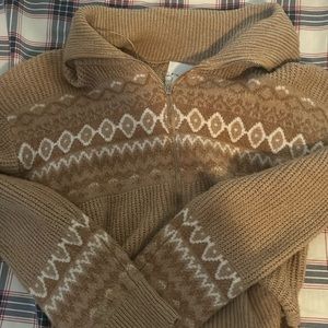 Don’t need this sweater no more.